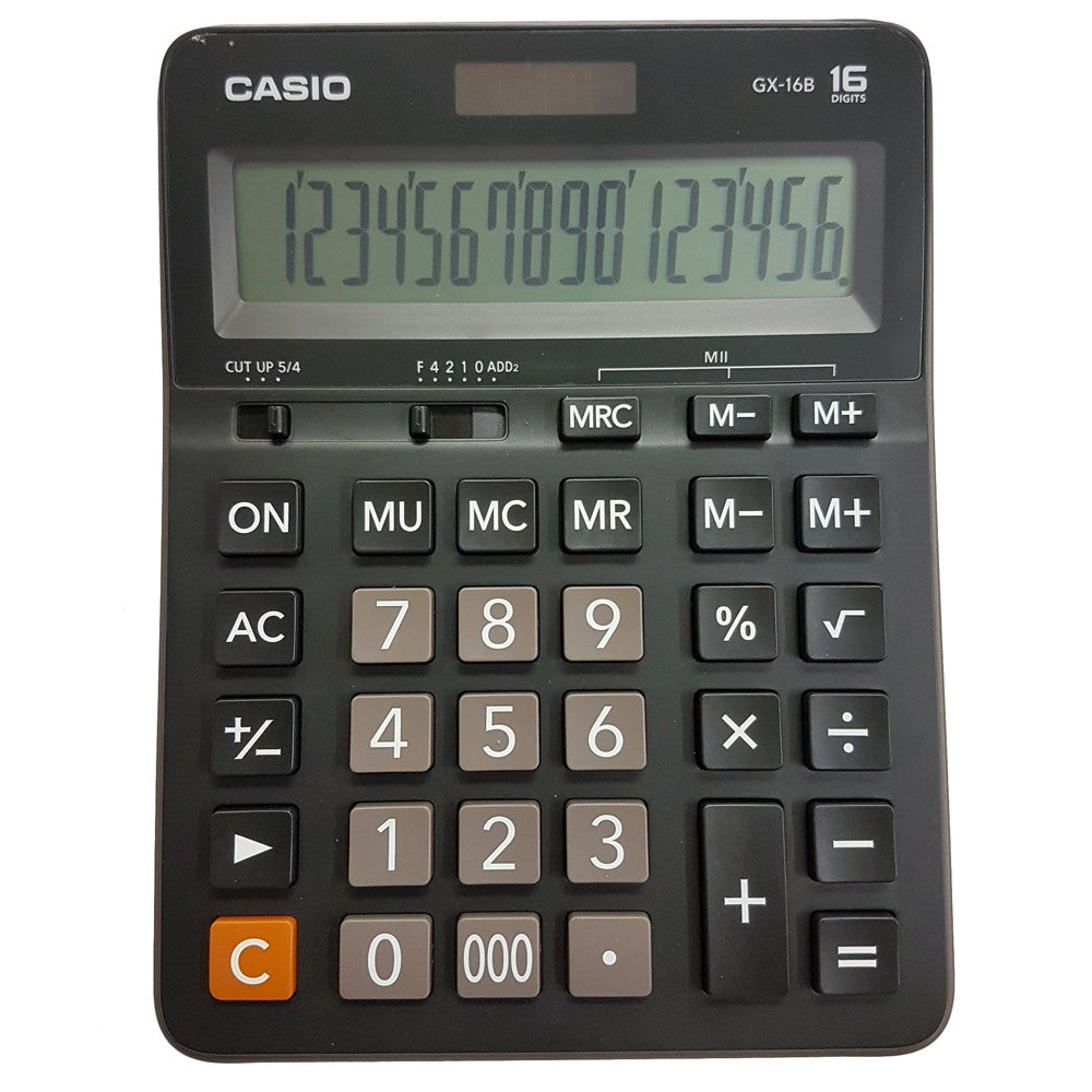 Casio Calculator GX-16B Trade Store Calculator 16-bit