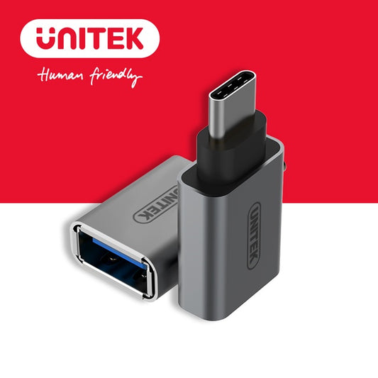 UNITEK USB3.1 Type-C to USB Adapter (Gray) (Y-A025CGY)