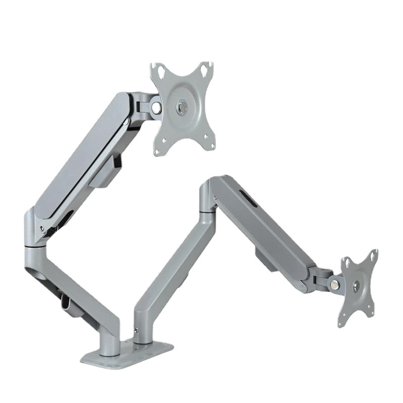 Computer desktop mounting bracket monitor double arm gas spring TV monitor bracket load bearing 9kgs