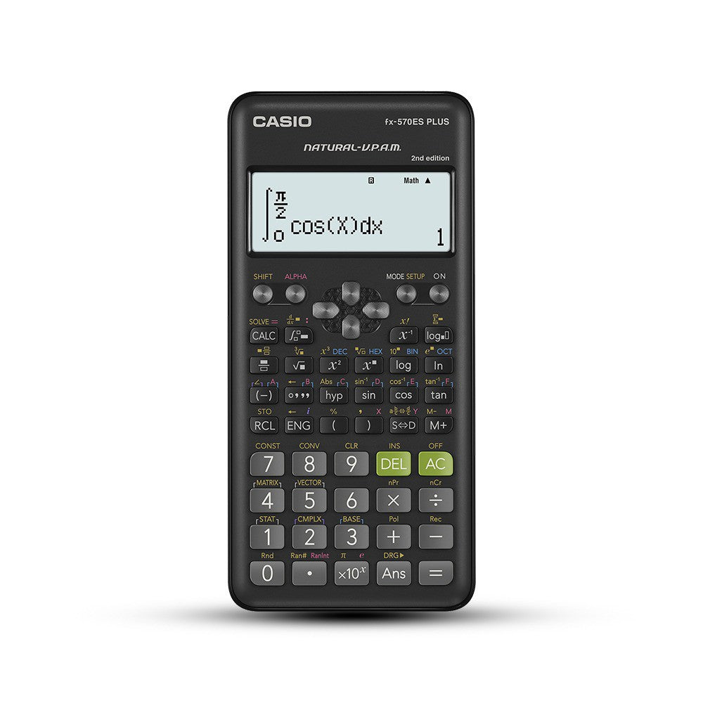 Casio FX-570ES Plus Science School/College Calculator 417 Features