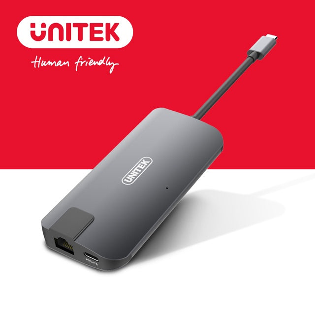 UNITEK Type-C USB 3.1多功能集線器 (Y-DK09016-GY)