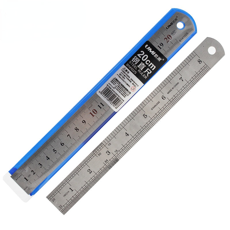 UMI 20cm / 30cm stainless steel ruler B14102