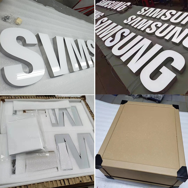 3D LED Letter Light Sign Outdoor Advertising LED Electronic Sign