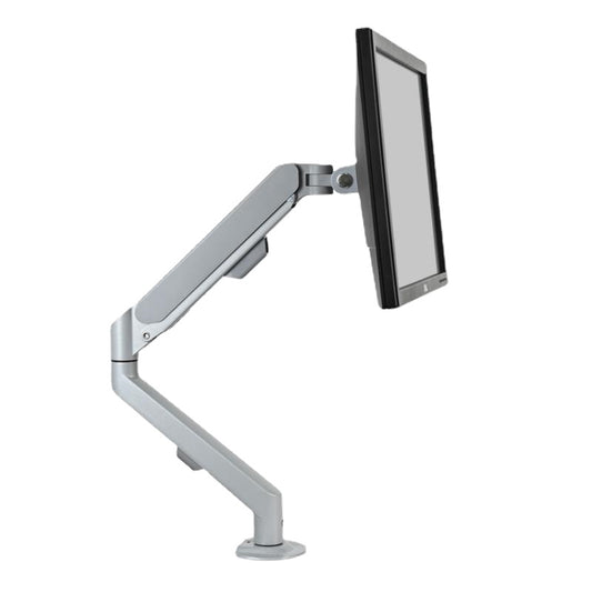 Single arm monitor arm gas spring desktop computer adjustable single monitor