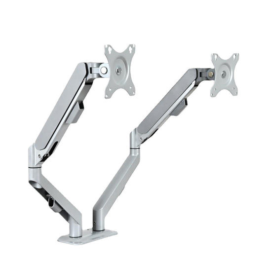 Computer desktop mounting bracket monitor double arm gas spring TV monitor bracket load bearing 9kgs