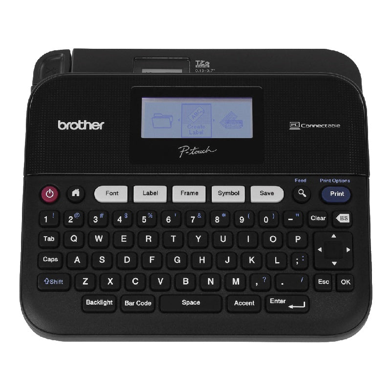 Brother PT-D450 professional stand-alone/computer connection dual-use backlit screen label machine