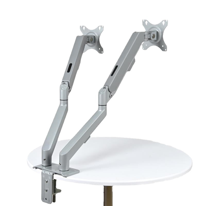 Computer desktop mounting bracket monitor double arm gas spring TV monitor bracket load bearing 9kgs