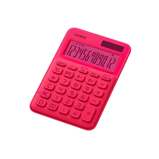 Casio Calculator MS 20 UC Neon Pink