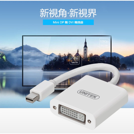 UNITEK Mini DP to DVI Adapter (Y-6326WH)