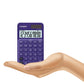 Casio SL-310UC purple 10-digit color series travel calculator