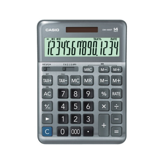 Casio Calculator DM-1400F Office Calculator 14 digits