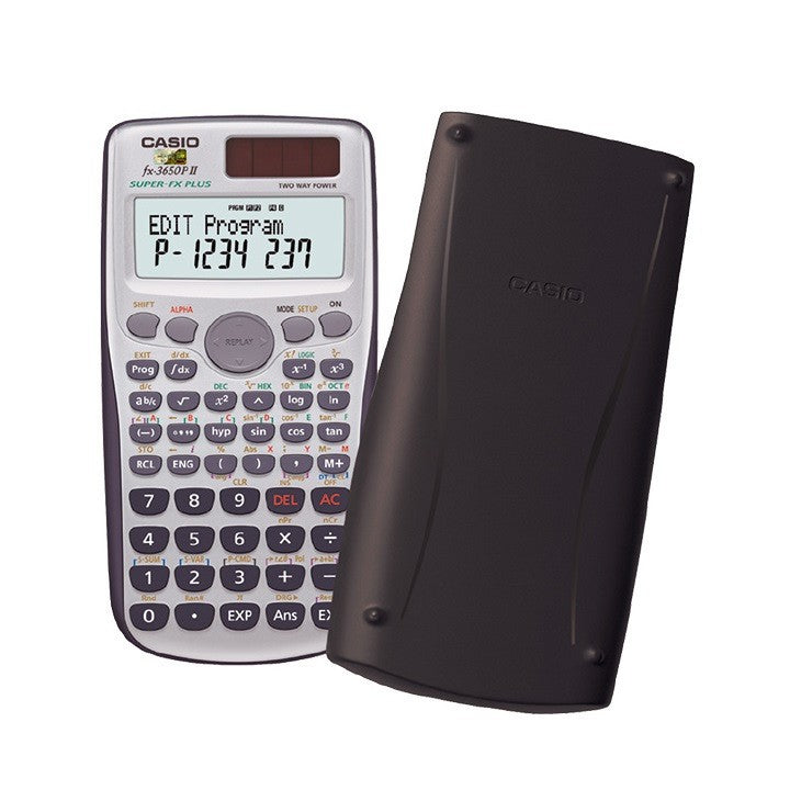 卡西歐 FX-3650PII 學校 / 大學編程計算器 308 功能