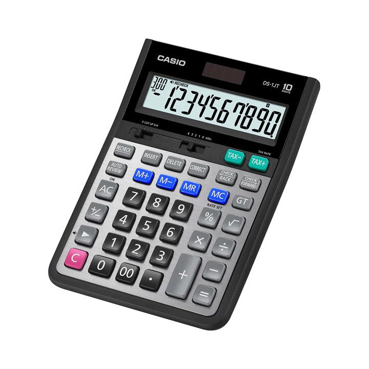 Casio DS-1JT Heavy Duty 10-Digit Office Calculator