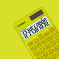 Casio SL-310UC calculator green yellow travel series calculator 10 digits