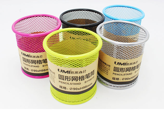 Metal mesh pen holder B11001