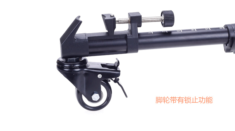 Yunteng 900 professional DV camera tripod caster stand tripod pulley stand movable micro film