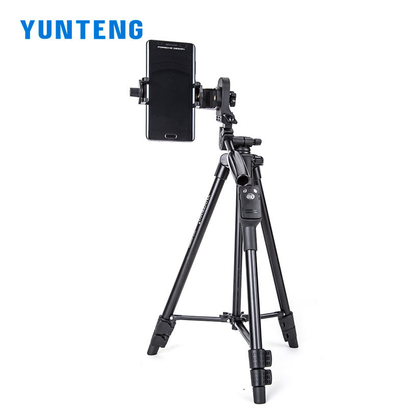 Yunteng 5208 Mobile Bluetooth Remote Control Live Broadcast Tripod Portable Selfie Photo Frame Equipment Tripod