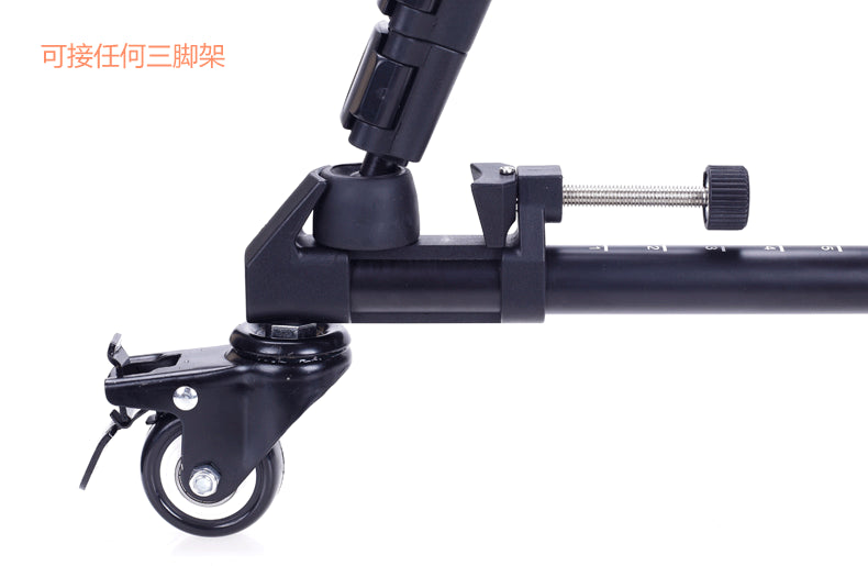 Yunteng 900 professional DV camera tripod caster stand tripod pulley stand movable micro film