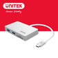 UNITEK USB3.1Type-c轉USB3.0HUB+讀卡機(Y-9319) 新版
