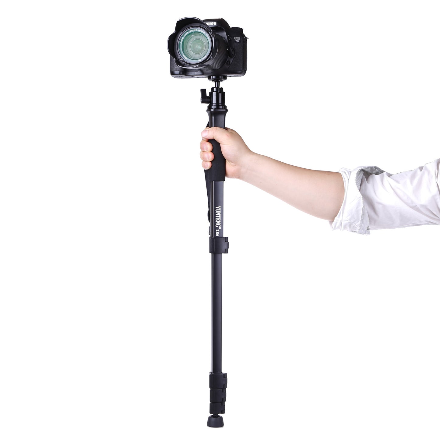 雲騰 286獨角架 輕便攜球型雲台 專業單反相機 數碼照相機 微單單腳架