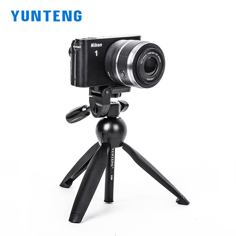 Yunteng 2280 Microphone Stand Mini Shooting Camera Video Recording Multifunctional Desktop Mini Tripod