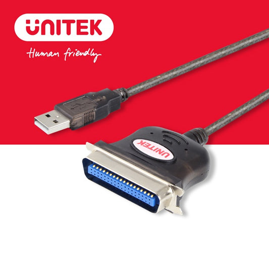 UNITEK USB to CN36-1284 parallel port printer transmission cable (Y-120)