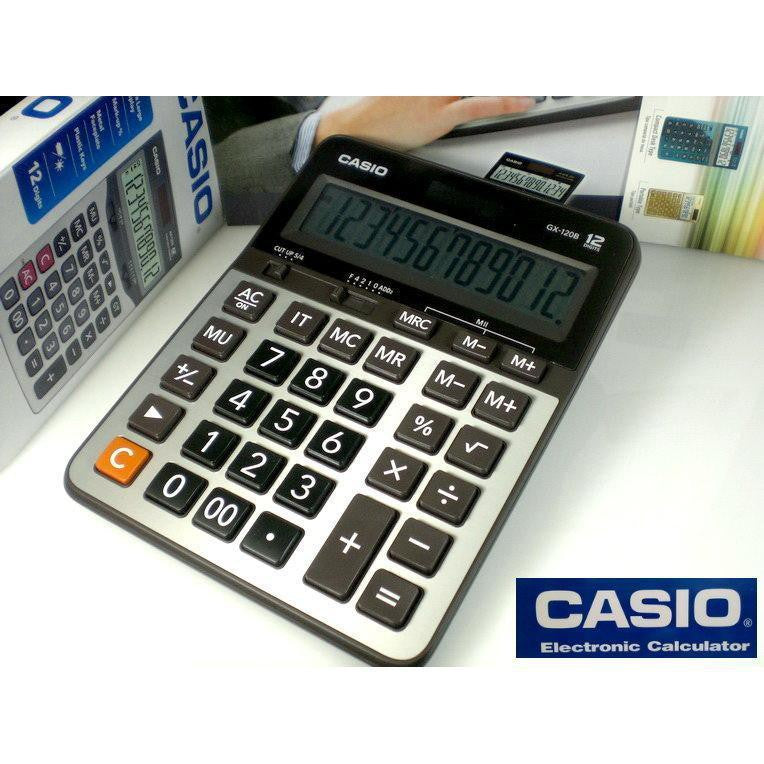 Casio Calculator GX-120B Trade Store Calculator 12 digits