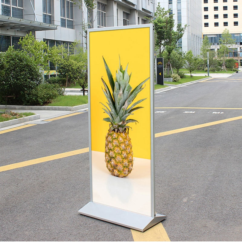 Advertising aluminum poster stand display stand