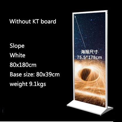 Advertising aluminum poster stand display stand