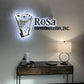 Customized 3D backlit store LED sign metal letters