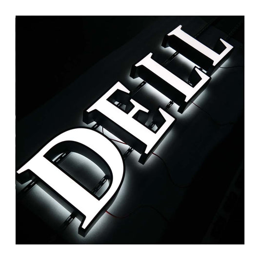 Customized LED outdoor advertising front-lit backlit letter sign