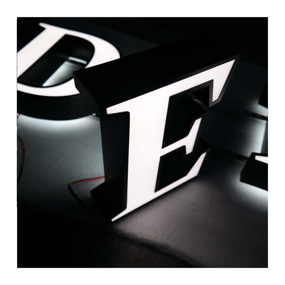 Customized LED outdoor advertising front-lit backlit letter sign