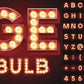 Customizable Retro Retro Marquee Letters 4ft Large LED Light Outdoor LED Giant Marquee Letters