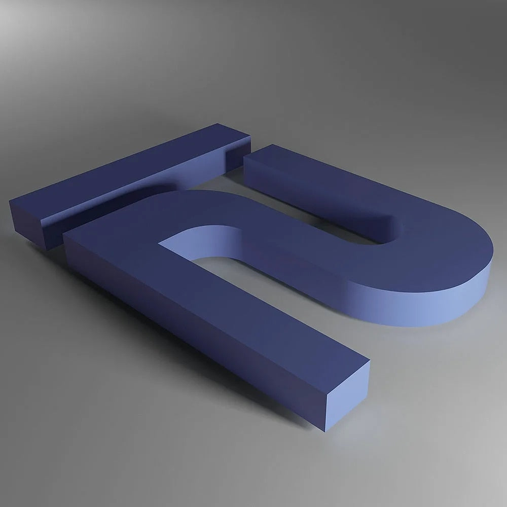 定制 3D不銹鋼噴漆 廣告招牌 金屬 字母定制