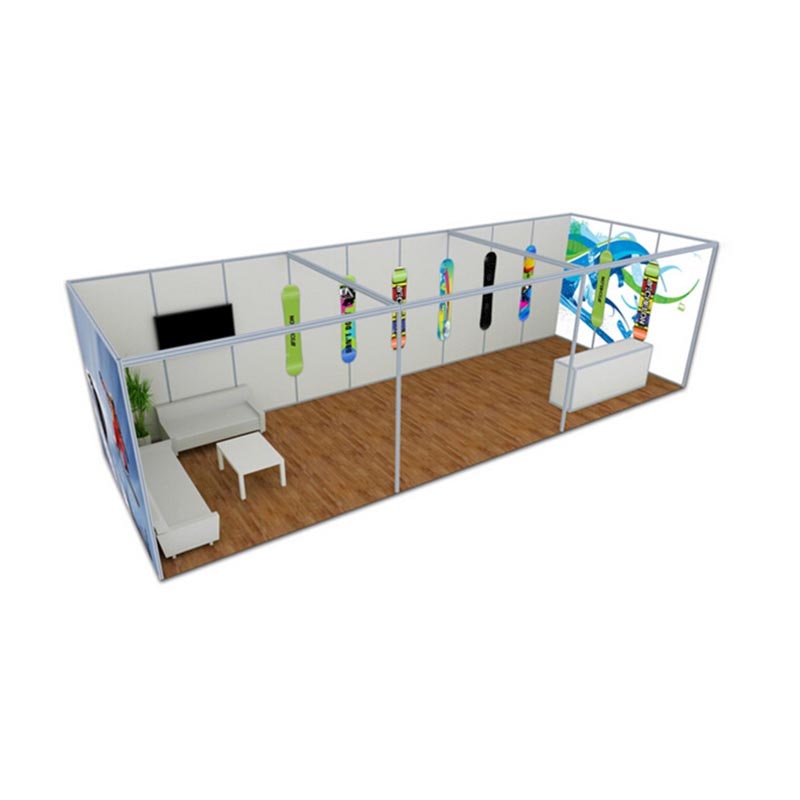 Customized exhibition booth 10x10ft 10x20ft