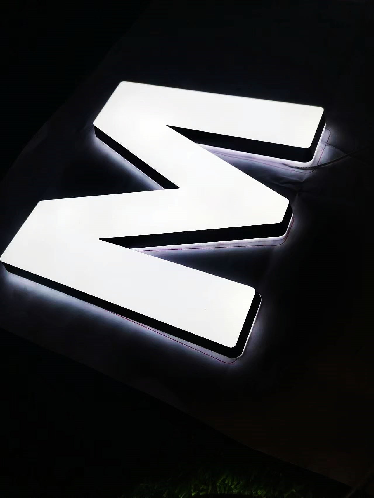 定制戶外防水亞克力字母 定製商店招牌 LED燈亞克力字母 3D亞克力字母