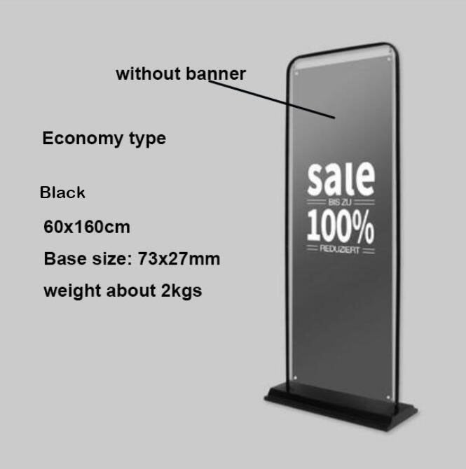 Indoor and outdoor advertising rack poster rack door display rack 80x180 60x160 iron easy-pull rack