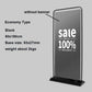 Indoor and outdoor advertising rack poster rack door display rack 80x180 60x160 iron easy-pull rack