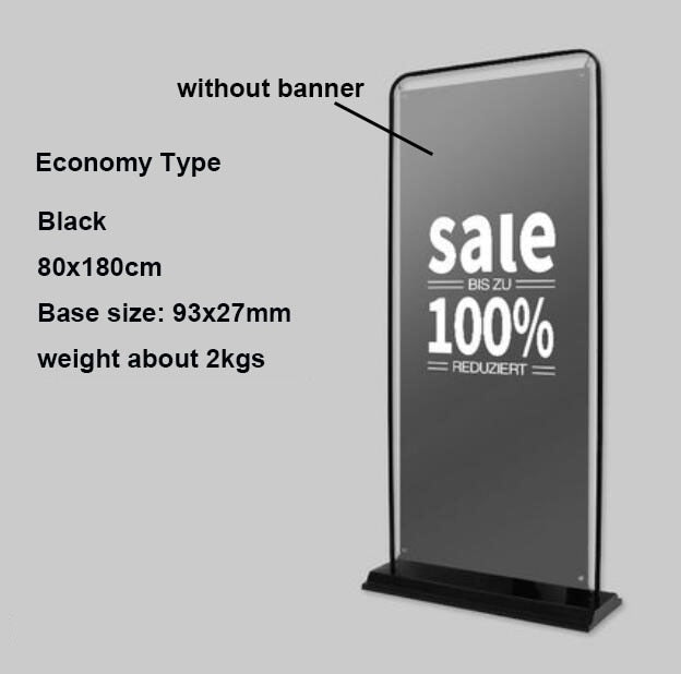 Indoor and outdoor advertising rack poster rack door display rack 80x180 60x160 iron easy-pull rack