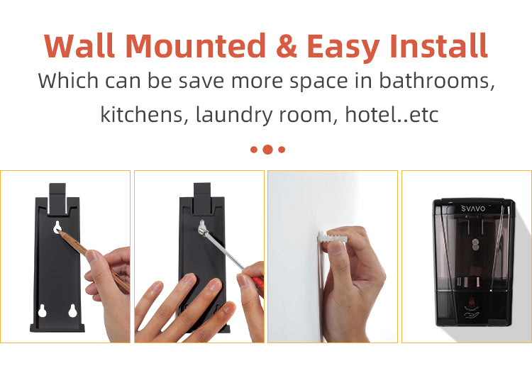 V-410 Infrared sensor intelligent fully automatic soap dispenser