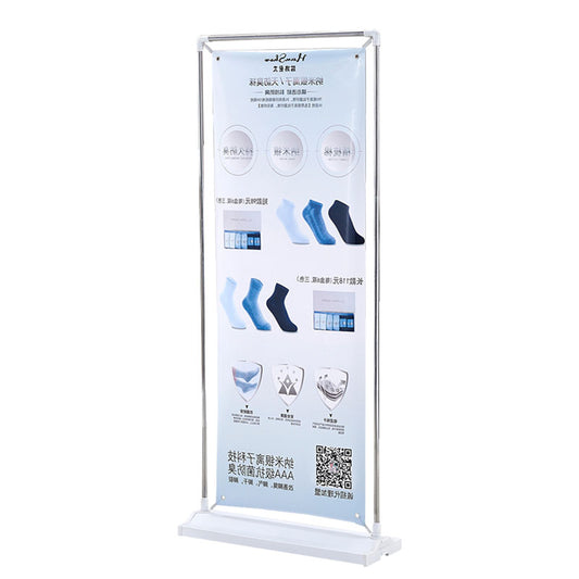 Box type door type poster rack door type display rack thickened billboard picture hanging rack