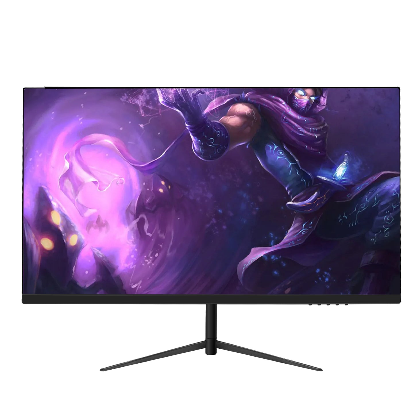 22" 1K 1920*1080 1080P 60Hz 75Hz Flat Full HD Computer Monitor Game MVA Panel Screen LED HDM Compatible