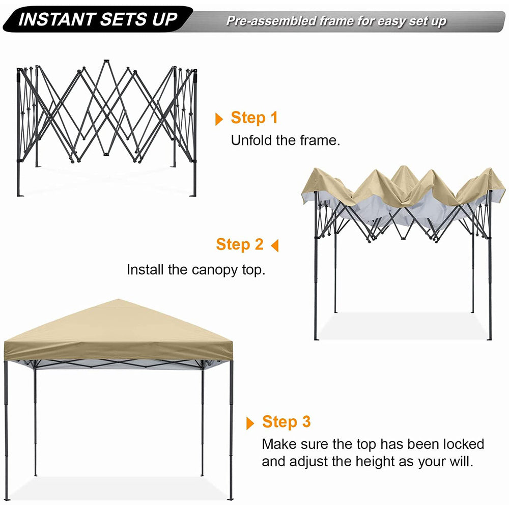 Customized event advertising heavy duty outdoor garden awning