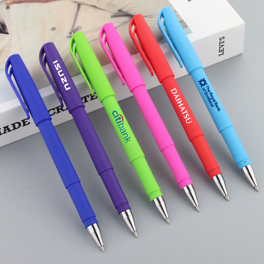 Student office supplies gel pen customized LOGO