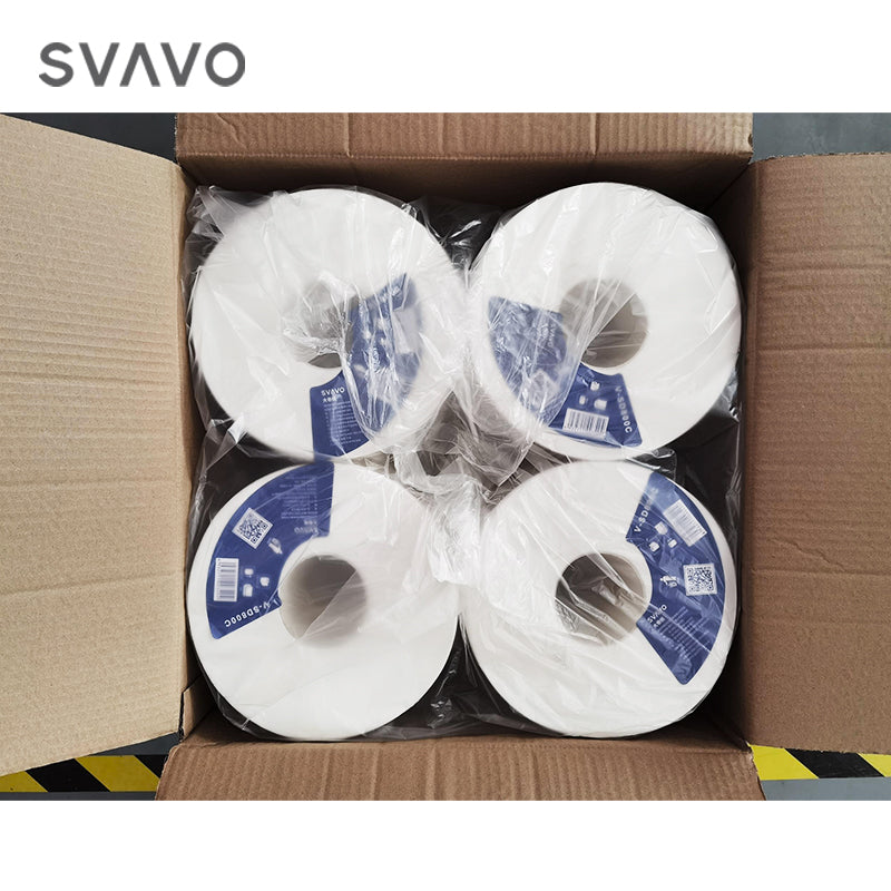 V-SD1050 Eco-friendly, biodegradable, ultra-soft pure wood pulp large roll bamboo toilet paper