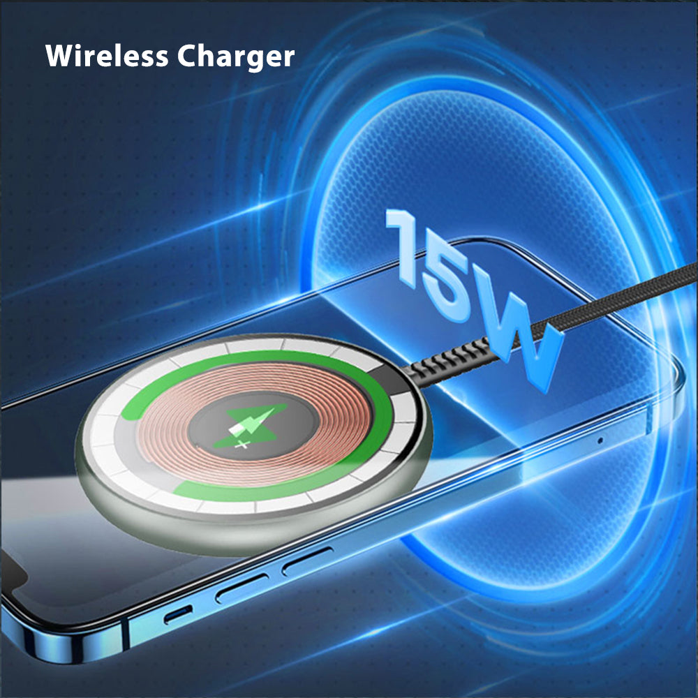 6-in-1 Bluetooth Headphone Charger Magnetic Power Bank Travel Charger Phone Case Gift Box Set for iPhone 14 Pro 13