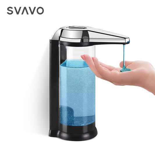 V-470 Battery Powered Infrared Sensor Automatic Refillable Liquid Spray Foam Soap Dispenser