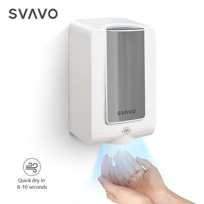 VX285 Electric Hands-Free Hand Dryer for Hotels and Homes