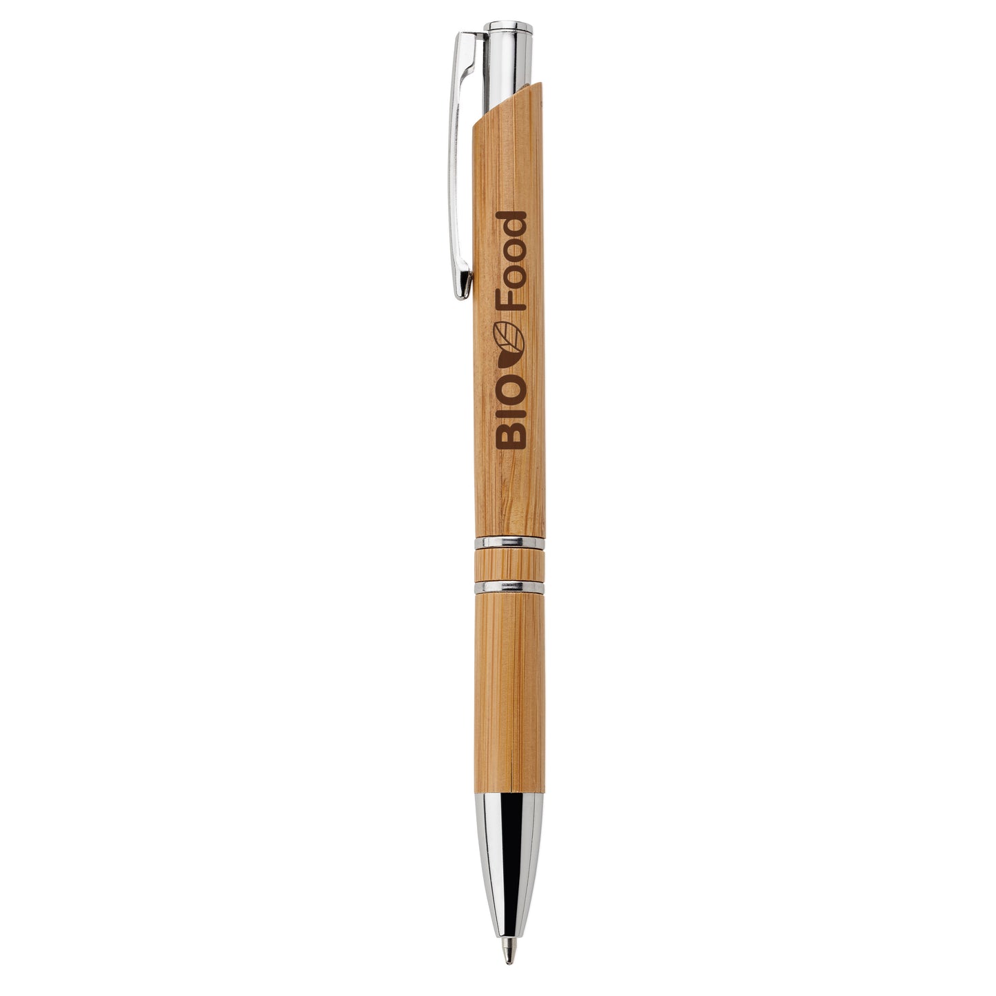 Promotional LOGO custom gift environmentally friendly bamboo ballpoint pen