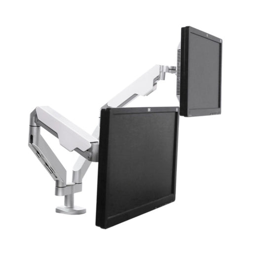 Adjustable Computer Dual Monitor Stand Arm Desktop Mounting Bracket SH-X3 for 10 to 32-inch screens